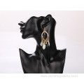 Luxury Feather Long Tassels Earring Wholesale Party Earrings